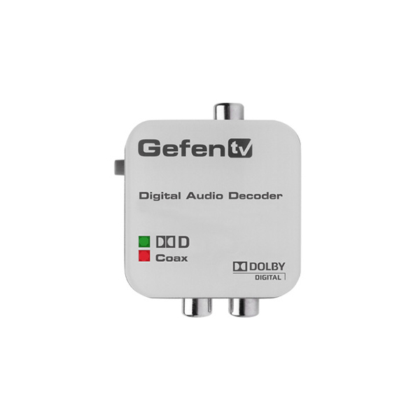 Конвертер канада. Аудио по оптике Gefen. Декодер GTV-DD-2-AA Gefen.